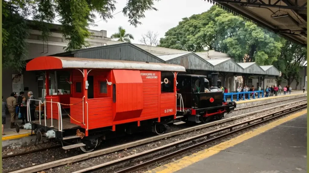 Siempre es una fiesta ver una máquina como la La locomotora Robert Stephenson N.° 2037 rodar y en encima en Haedo. 