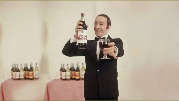 Alberto Olmedo fue una de las figuras que tuvo la Bodega para levantar las ventas del vino Yapeyú.
