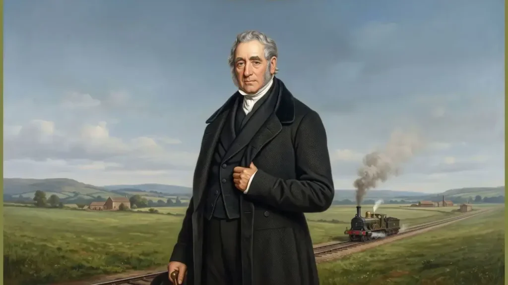George Stephenson. el fundador de Robert Stephenson and Company en 1823 en las ciudad de Newcastle upon Tyne (Inglaterra). 