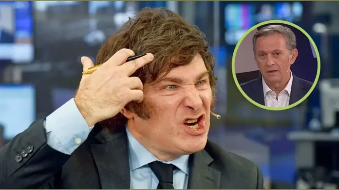 Que va a ser calentón y mal hablado. El Presidente Javier Milei de nuevo contra un periodista en el país de la liberta. Raro, no?