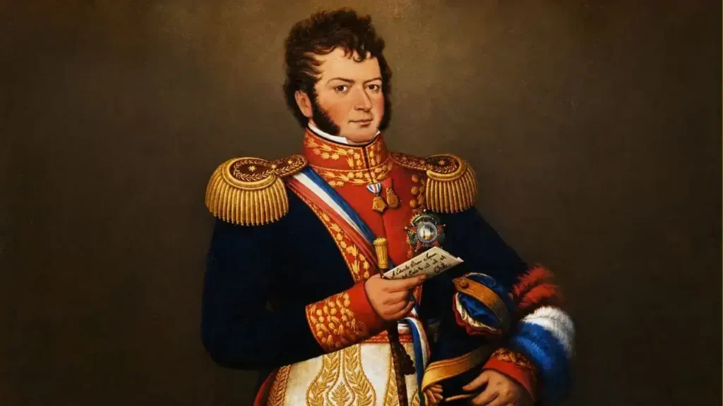 Bernardo O’Higgins fue un militar y dirigente político chileno, considerado uno de los principales libertadores de Chile junto con José de San Martín.