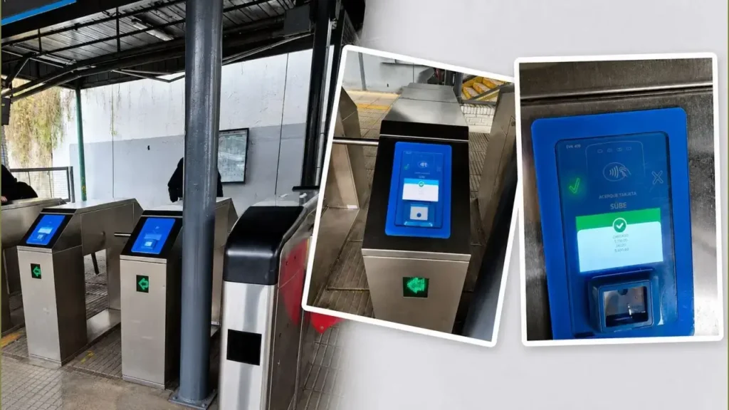 El molinete para la Sube seguirá funcionando paralelamente a los chips NFC.