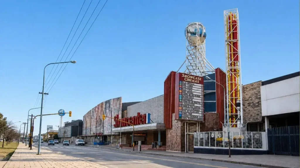 Aquel viejo Showcenter en pleno apogeo que hoy se está transformado en un outlet.