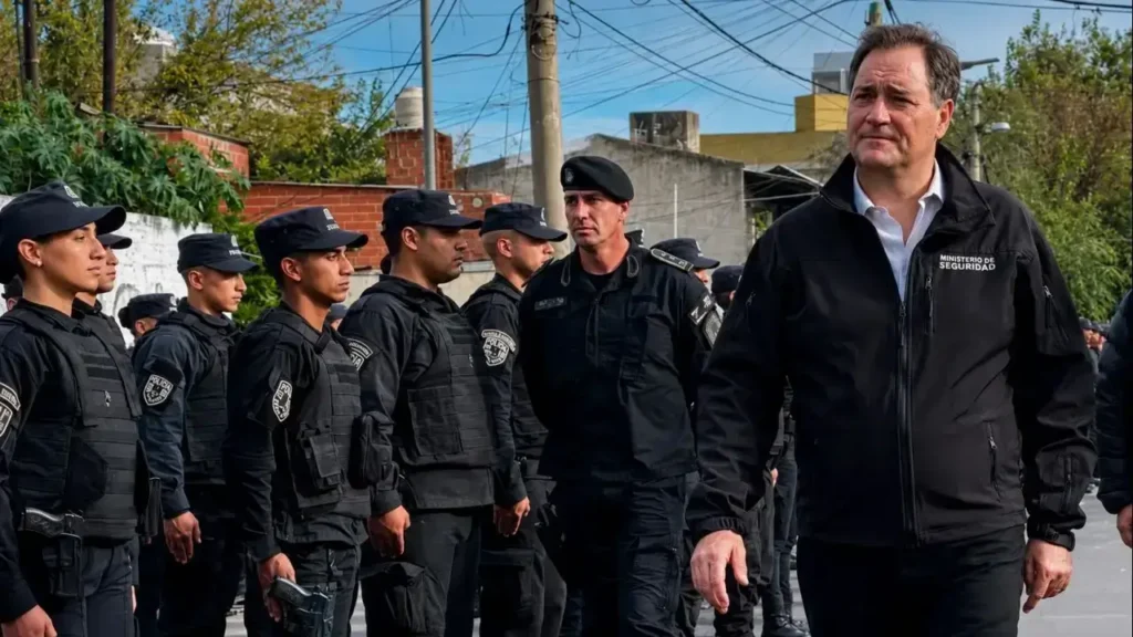 El gran problema provincial, cómo fundar una Policía Municipal que tenga Estado Policial. No hay leyes. Tiene que moverse la Legislatura y es una pata, la pata armada, que ni la Provincia quiere perder ni la misma Policía Bonaerense quiere ceder.