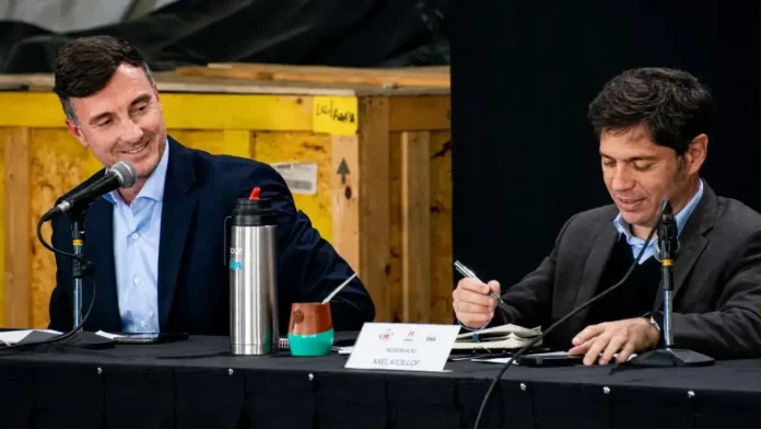 Lucas Ghi, encabezó junto al gobernador bonaerense, Axel Kicillof, el Día de la Industria en el PITAM.