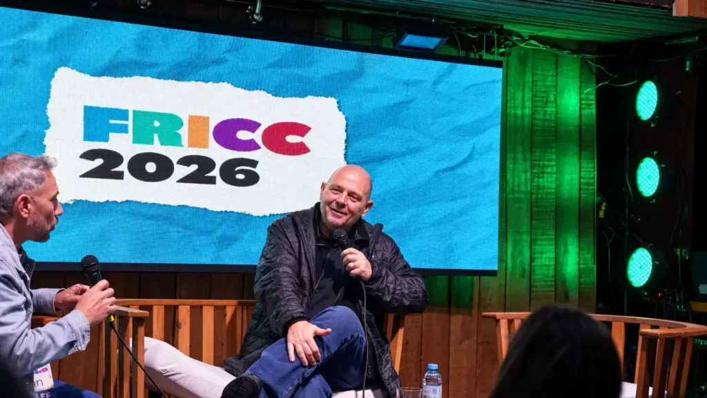 Carlos Rottemberg durante su participación en FRICC 2026, un evento clave para la industria del entretenimiento.