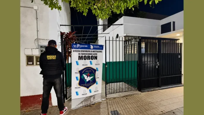 Haedo, otro bunker de venta de drogas. Pero los grandes nunca caen.