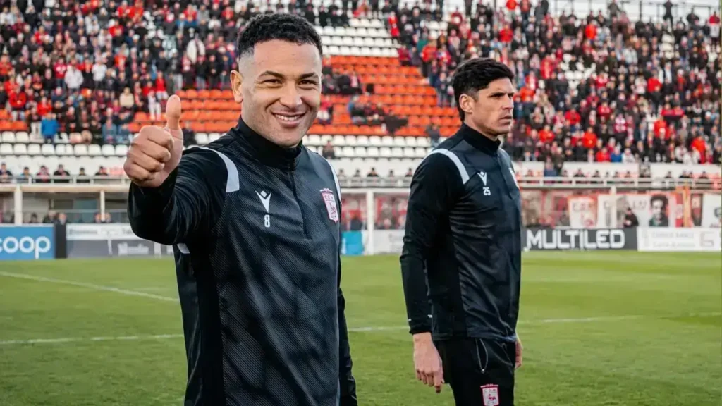 Fagúndez, la esperanza goleadora del Deportivo Morón.