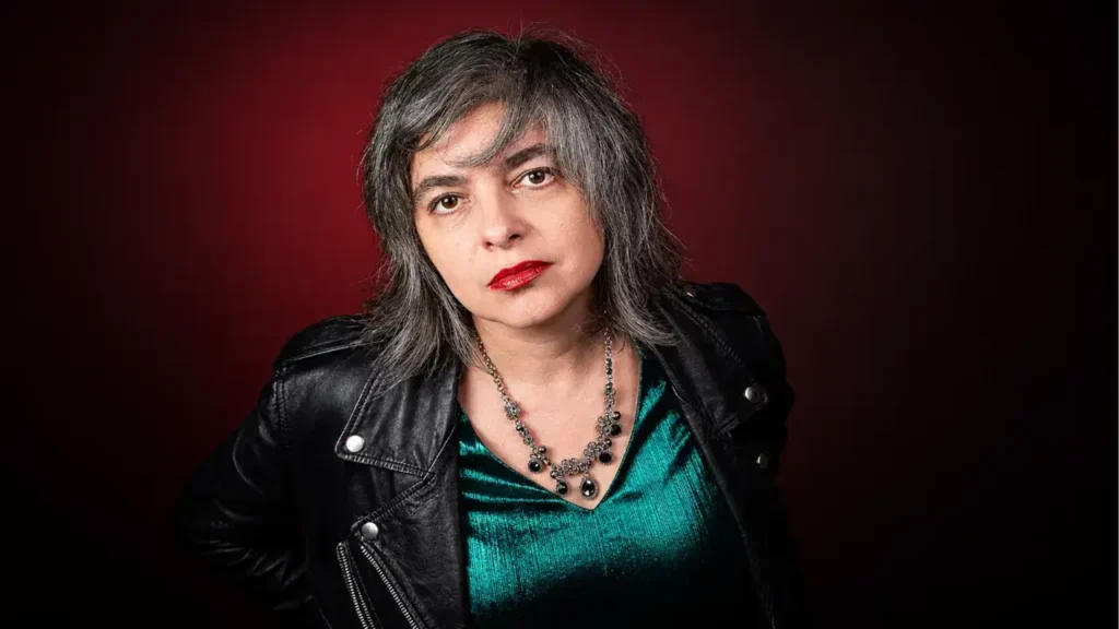 La escritora española Layla Martínez, autora de Carcoma y Utopía no es una isla, nominada al National Book Award en 2024.