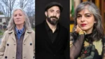 La actriz Mercedes Morán, quizás la protagonista; el director chileno Pablo Larraín; y la escritora radicada en Australia Mariana Enriquez.