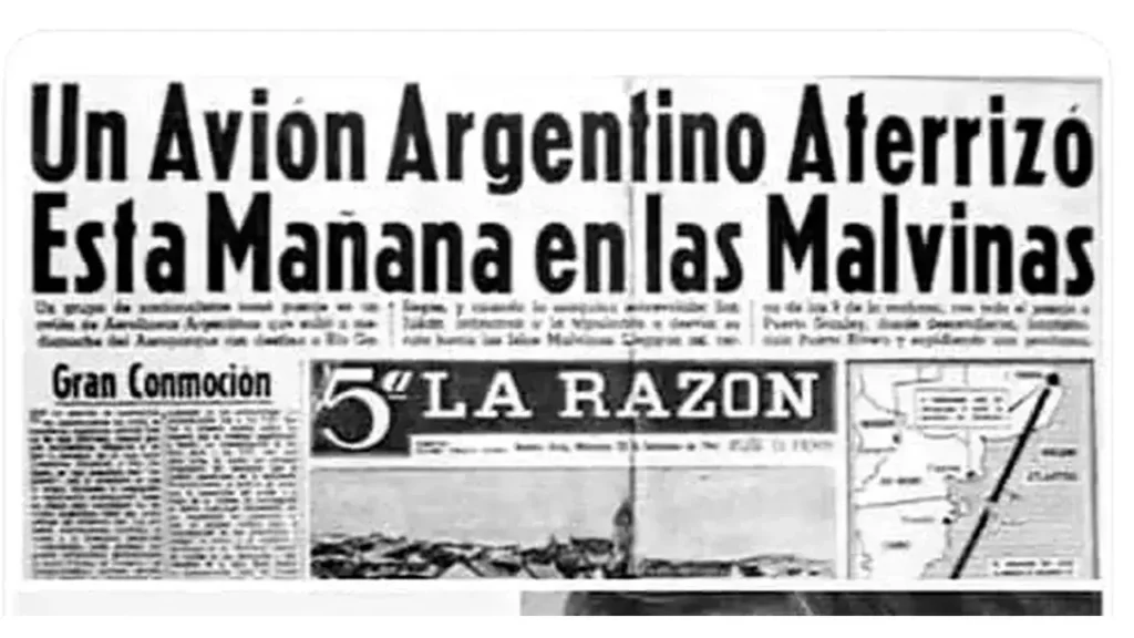 Y así titulaba La Razón. Con precaución y sin euforia. Recordemos que gobernaba una dictadura encabezada por Juan Carlos Onganía.