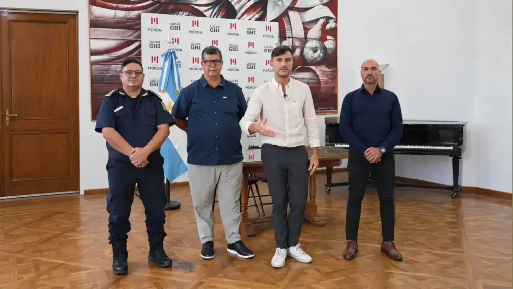 También se trabajaron los operativos de seguridad para los partidos de Deportivo Morón en 2025.