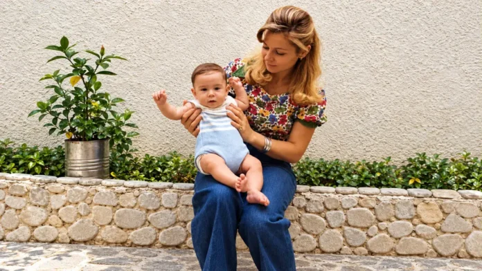 Pablo Descalzo despidió a su madre, Cecilia Quesada.