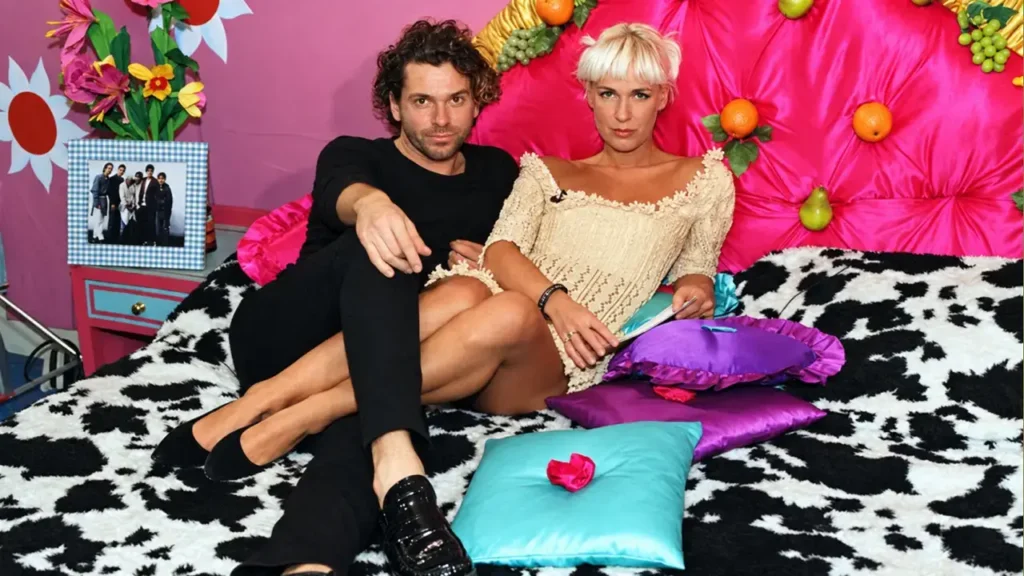 Paula Yates y Michael Hutchence, una pareja que acaparó la atención de la prensa británica.