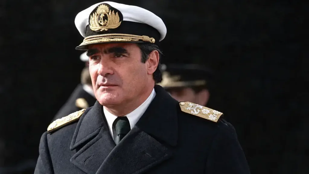 Emilio Eduardo Massera, jefe de la Armada e integrante de la primera Junta Militar, fue uno de los máximos responsables de la dictadura iniciada en 1976.