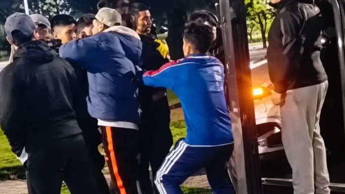 Fuertes disturbios en Morón Sur suependieron la Fest Feria.