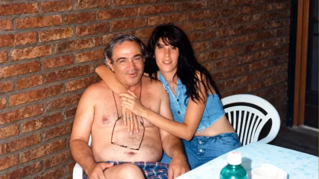Eduardo Angiono y su sobrina Valeria quién falleció en junio de 2004 a los 36 años. Tenía 3 hijos.