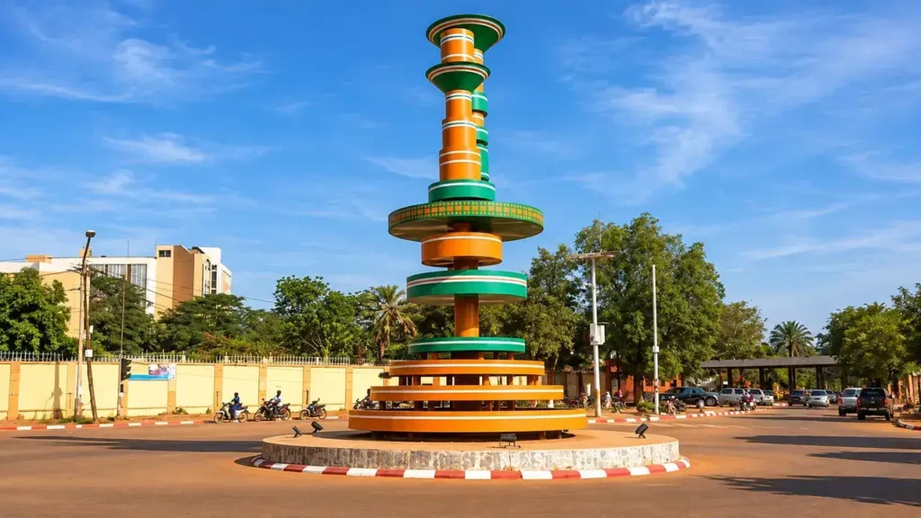 Estatua de Ousmane Sembène. Ousmane Sembène (1923–2007) fue un escritor, director de cine y activista senegalés, unánimemente considerado el padre del cine africano. Su obra sentó las bases de una cinematografía descolonizada, hecha por y para los propios africanos, con una profunda carga social, política y de denuncia histórica.