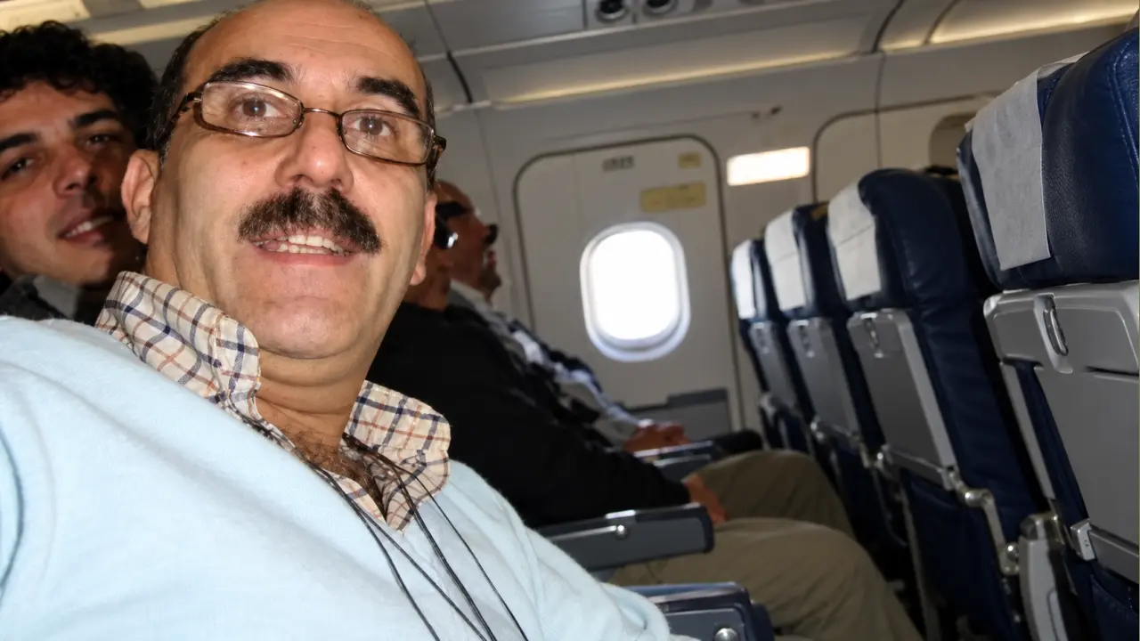 Yuyo Barragán y una de sus pocas fotos que hay a cara descubierta.