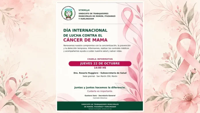 En Morón, el artículo 52, inciso f, del Convenio Colectivo de Trabajo contempla una licencia con percepción íntegra de haberes por el día de realización del examen preventivo de cáncer génito-mamario o del antígeno prostático específico.